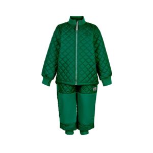 Mikk-Line Mikk - Line dětské termo kalhoty s bundou Evergreen 4205 Velikost: 140 Termo, voděodolné