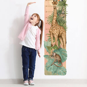 Pastelowe Love® samolepka na zeď metr safari Samolepka 45x143 cm