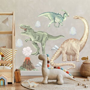 Pastelowe Love® samolepka na zeď dinosauři I