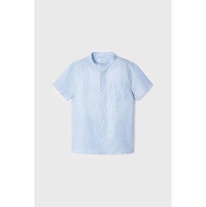Mayoral chlapecká lněná košile s mao límečkem 3161 - 062 Velikost: 128