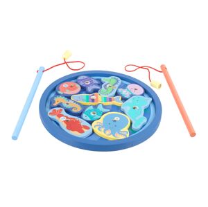 Orange Tree Toys Dřevěná magnetická hra - Rybolov (13ks)