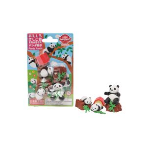 Iwako Gumy set - Panda Family (9 ks)