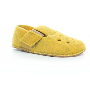 bačkory Pegres BF04 žlutá filcové Velikost boty (EU): 30, Vnitřní délka boty: 192, Vnitřní šířka boty: 76