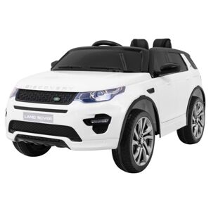 mamido Dětské elektrické autíčko Land Rover Discovery bílé