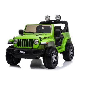 mamido Dětské elektrické autíčko Jeep Wrangler zelené