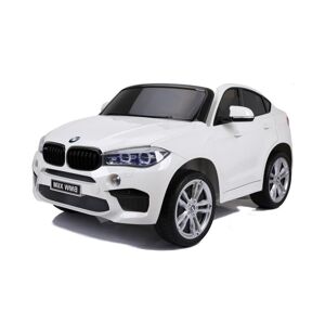mamido Elektrické autíčko BMW X6 M dvoumístné XXL bílé