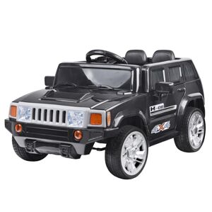 mamido HUMMER Dětské elektrické autíčko 2,4 GHz  černé
