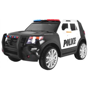 mamido Dětské elektrické autíčko SUV Policie černé