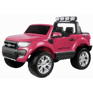 mamido Dětské elektrické autíčko Ford Ranger Wildtrak 4x4 LCD lakované růžové