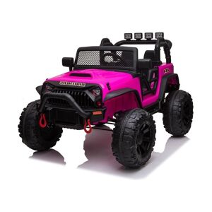 mamido Elektrické autíčko Jeep Brothers růžové 24V 2x200W