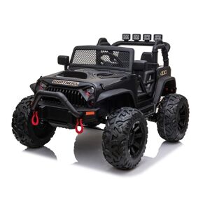 mamido Elektrické autíčko Jeep Brothers černé 24V 2x200W