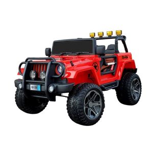 mamido Elektrické autíčko Jeep Monster 4x4 červené