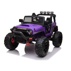 mamido Dětské elektrické autíčko Jeep Power fialové