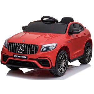 mamido Dětské elektrické autíčko Mercedes-Benz GLC 63S 4x4 červené