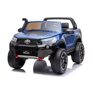 mamido Dětské elektrické autíčko Toyota Hilux 4x4 lakované modré