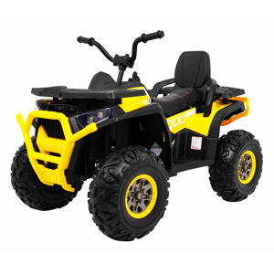 mamido Dětská elektrická čtyřkolka ATV Desert 4x4 žlutá