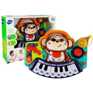 mamido Dětský interaktivní klavír pro nejmenší opička