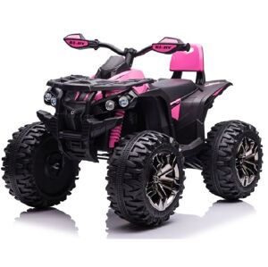 mamido Dětská elektrická čtyřkolka ATV Power 4x4 růžová