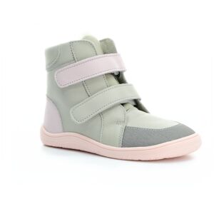 Baby Bare Shoes boty Baby Bare Febo Winter Grey/Pink (s membránou/Asfaltico) Velikost boty (EU): 31, Vnitřní délka boty: 202, Vnitřní šířka boty: 77