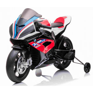 mamido Dětská elektrická motorka BMW HP4 Race červená