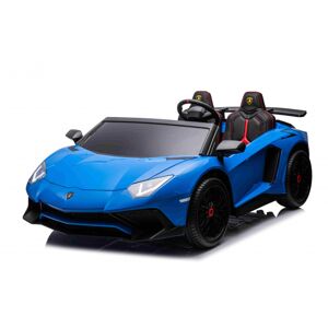mamido Dětské elektrické autíčko Lamborghini Aventador SV modré