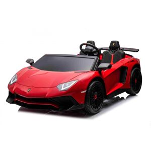 mamido Dětské elektrické autíčko Lamborghini Aventador SV červené