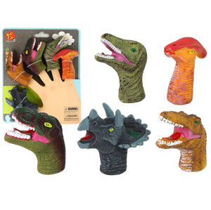 mamido Barevné prstové loutky Dinosauři