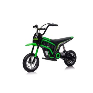 mamido Dětská terénní motorka zelená
