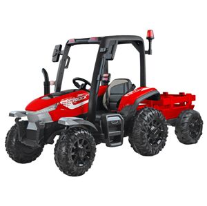 Mamido Mamido Dětský elektrický traktor s přívěsem 24V Blast 4x4 červený