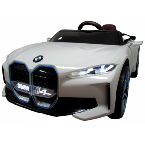 mamido Elektrické autíčko BMW i4 2,4 GHz bílé