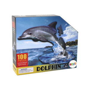 mamido Puzzle motiv Delfína 100 dílků