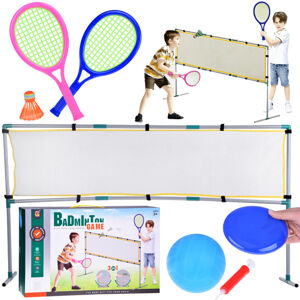 mamido Sportovní sada 3v1 Volejbal Badminton Disk