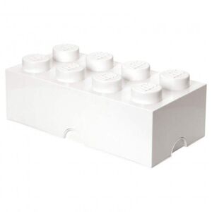LEGO úložný box 8 - bílá