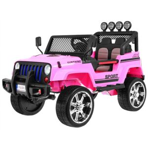 mamido Elektrické autíčko Jeep Raptor 4x4 růžové