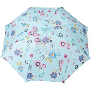Deštník Doppler 72670K01 modrý kytky