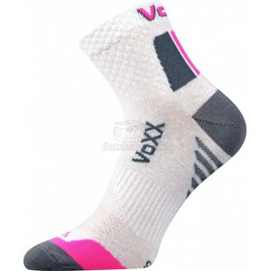 Dětské ponožky VoXX Kryptox bílá/růžová Velikost: 39-42