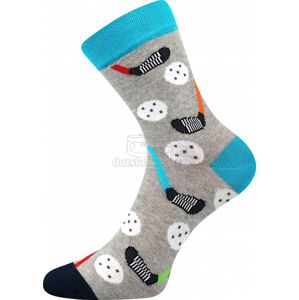 Dětské ponožky Boma 057-21-43 florbal Velikost: 30-34