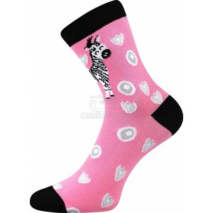 Dětské ponožky Boma 057-21-43 zebra Velikost: 35-38