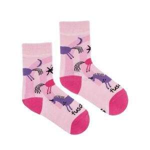 Ponožky Fusakle Jednorožec růžový Velikost: 27-30
