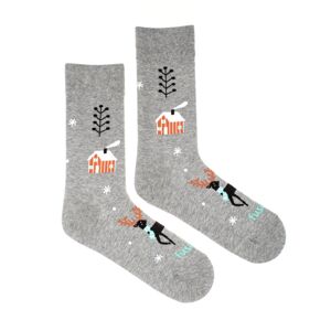 Ponožky Fusakle Jeleni na sněhu Velikost: 43-46