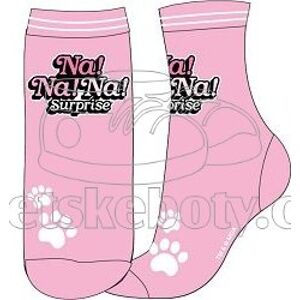 Ponožky Eexee Nanana světle růžová Velikost: 27-30