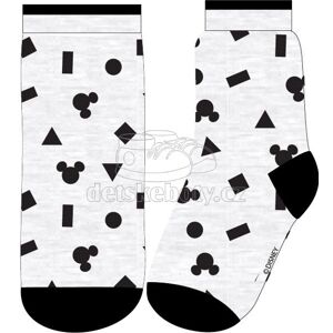 Ponožky Eexee Mickey šedé s tvary Velikost: 27-30
