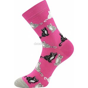 Ponožky Boma 057-21-43 Kočičky Velikost: 30-34