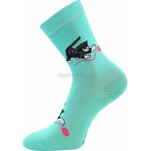 Ponožky Boma 057-21-43 Kočky Velikost: 30-34