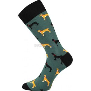 Ponožky Lonka Woodoo psi Velikost: 39-42