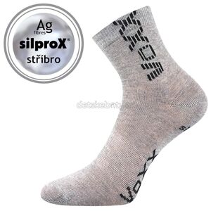 Ponožky VoXX Adventurik světle šedá melé Velikost: 35-38