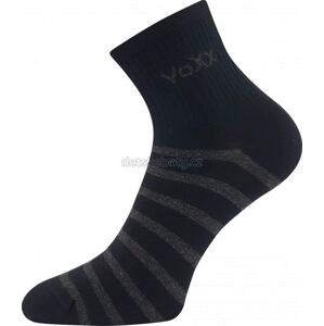 Ponožky VoXX Boxana pruhy černá Velikost: 35-38