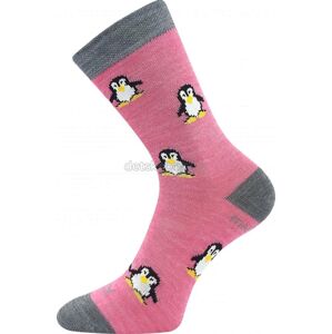 Ponožky VoXX Penguinik růžová Velikost: 35-38
