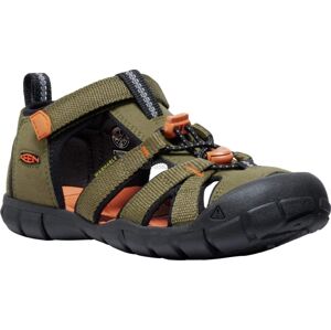 Seacamp II CNX youth dark olive/gold flame Velikost: 32-33