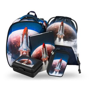 BAAGL 5 SET Shelly Space Shuttle: aktovka, penál, sáček, desky, box